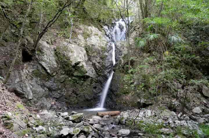 トックリ淵と滝